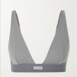 SKIMS Cotton Plunge Bralette